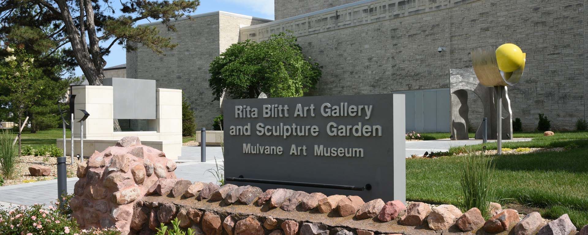 Rita Blitt Art Gallery Sign