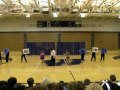 Ichabod and company at Lee Arena for Yell Like Hell