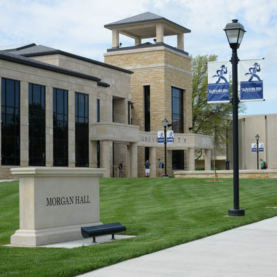 Campus map of Washburn