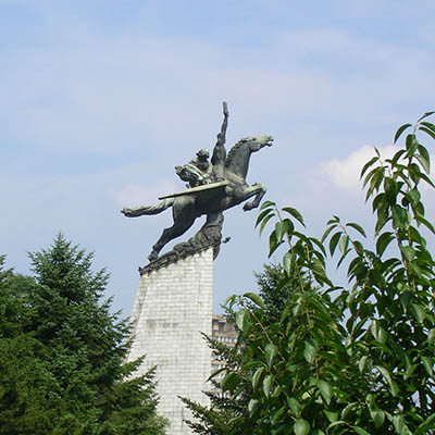Chollima statue, North Korea