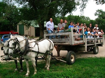 Wagon ride, Flying W Ranch