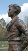 Amelia Earhart bronze statue, Forest of Friendship
